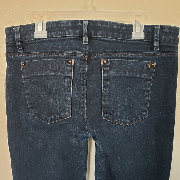 Joe's Jeans Dark Wash Denim 28" Waist Skinny Crop - Picture 4 of 8